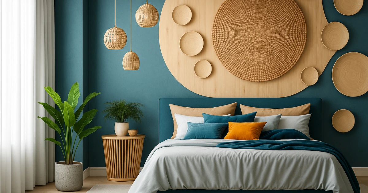 Innovative Two Colour Combination for Bedroom Walls You’ll Want to Try